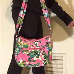 Vera Bradley NEW pink floral bag